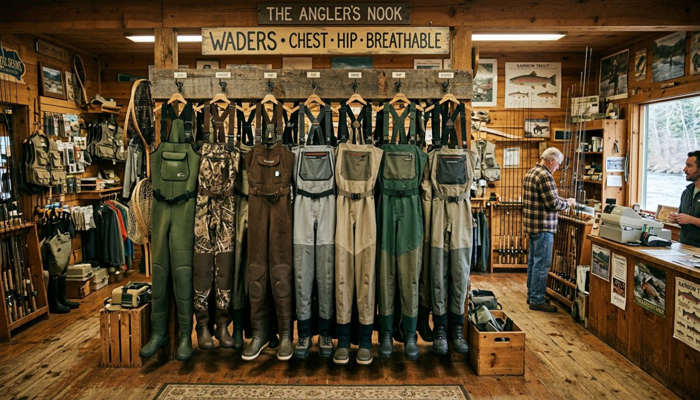 Come scegliere i waders per diverse stagioni di pesca?